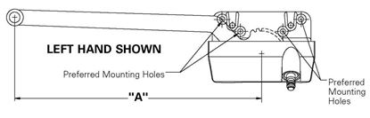 Picture of OPERATOR-SINGLE ARM CASEMENT 1976-1986 SC102