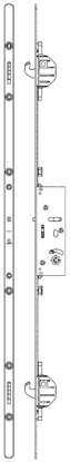 Picture of Semco Dual Sliding Door Multi-Point Lock SS109